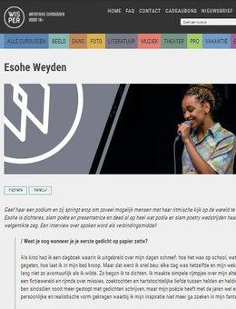 Wisper - Interview Esohe Weyden